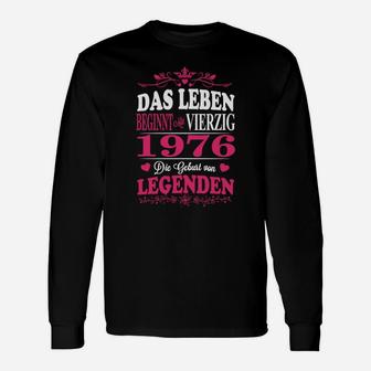 1976 Das Leben Legenden Langarmshirts - Seseable