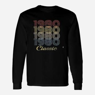 1980 Classic Unisex Long Sleeve | Crazezy