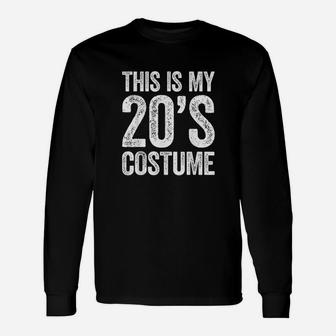 This Is My 20s Costume 1920s Party Long Sleeve T-Shirt - Thegiftio UK