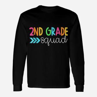 2Nd Teacher Team Shirts - Second Grade Squad Unisex Long Sleeve | Crazezy DE