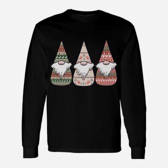 3 Nordic Gnomes Christmas Swedish Tomte Gnome Hat Unisex Long Sleeve | Crazezy AU