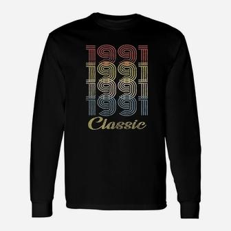 30Th Birthday 1991 Classic Unisex Long Sleeve | Crazezy