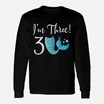 3Rd Birthday Mermaid Unisex Long Sleeve | Crazezy UK