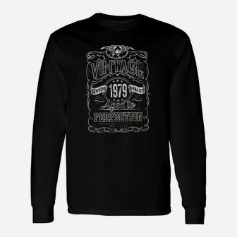 42Nd Birthday Gift Vintage 1979 Aged To Perfection Unisex Long Sleeve | Crazezy DE