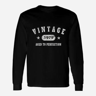 42Nd Birthday Gift Vintage 1979 Aged To Perfection Unisex Long Sleeve | Crazezy CA
