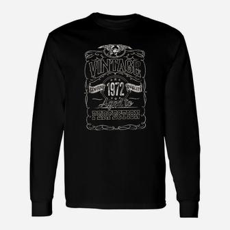 49Th Birthday Gift Vintage 1972 Aged To Perfection Unisex Long Sleeve | Crazezy