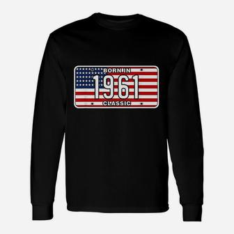 60 Year Old Vintage Born In 1961 60Th Birthday Unisex Long Sleeve | Crazezy UK