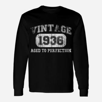 85Th Birthday 1936 Birthday Gifts 85 Years Old Bday Gift Zip Hoodie Unisex Long Sleeve | Crazezy