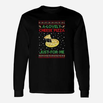 A Lovely Cheese Pizza Unisex Long Sleeve | Crazezy CA