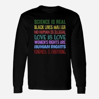 Activist Equality Social Justice Quote Slogan Gift Unisex Long Sleeve | Crazezy DE