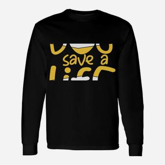 Adopt A Dog Save A Life | Cute Dog Owners Sweatshirt Unisex Long Sleeve | Crazezy