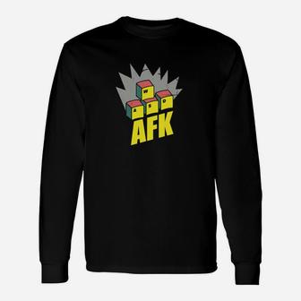 Afk Away From Keyboard Gaming Pc Gamer Long Sleeve T-Shirt - Monsterry