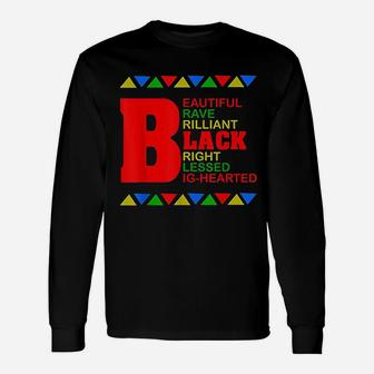 African American History Month Long Sleeve T-Shirt - Thegiftio UK