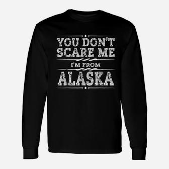 Alaska Home Last Frontier State Of Alaska Long Sleeve T-Shirt - Thegiftio UK