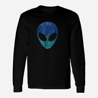 Alien Head Unisex Long Sleeve | Crazezy