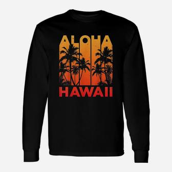 Aloha Hawaii Hawaiian Island Vintage 1980S Unisex Long Sleeve | Crazezy CA