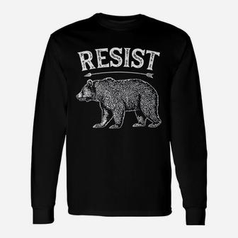 Alt Us National Park Resist Service Bear Vintage Unisex Long Sleeve | Crazezy AU