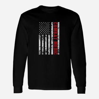 American Flag Army Unisex Long Sleeve | Crazezy