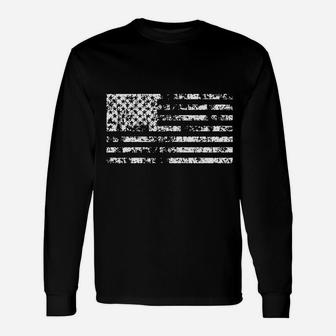 American Flag Print 4Th Of July Unisex Long Sleeve | Crazezy