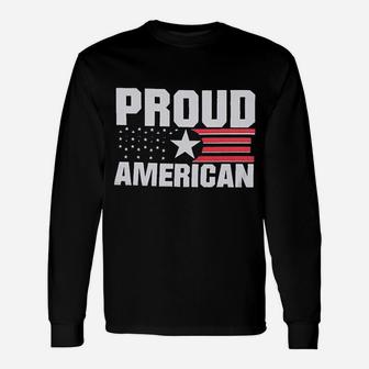 American Flag Women 4Th Of July Patriotic Stars Stripes Unisex Long Sleeve | Crazezy