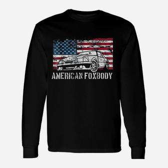 American Foxbody Muscle Car Long Sleeve T-Shirt - Thegiftio UK