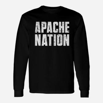 Apache Nation For Native American Unisex Long Sleeve | Crazezy UK