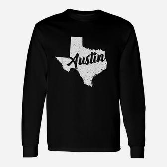 Austin Texas Native Vintage Unisex Long Sleeve | Crazezy AU