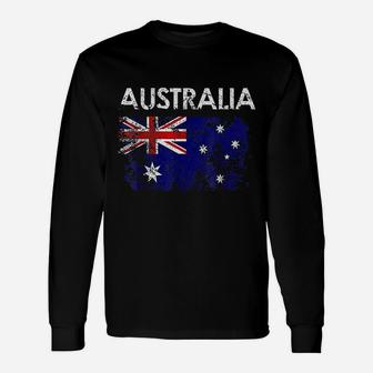Australia Australian Flag Unisex Long Sleeve | Crazezy