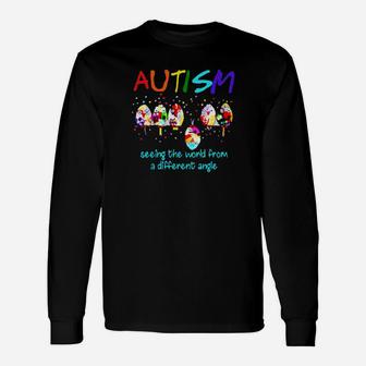 Autism Eggs Long Sleeve T-Shirt - Monsterry