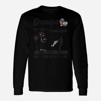 Autism Grandpa And Granddaughter Best Friend For Life Unisex Long Sleeve | Crazezy AU