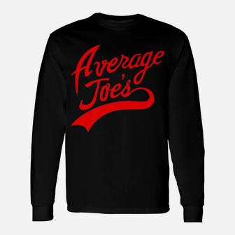 Average Joes Gym Tee- Awesome Gym Workout Tee Unisex Long Sleeve | Crazezy CA