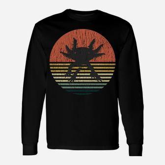 Axolotle Shirt Youth Men Womens Vintage Christmas Gift Retro Unisex Long Sleeve | Crazezy