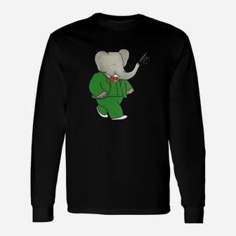 Babar Elephant For Men Women Mothers Day Dad Friends Unisex Long Sleeve | Crazezy