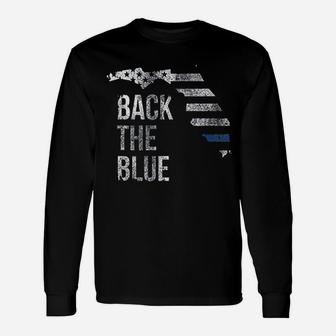 Back The Blue Unisex Long Sleeve | Crazezy CA