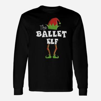 Ballet Xmas Pajama Long Sleeve T-Shirt - Monsterry