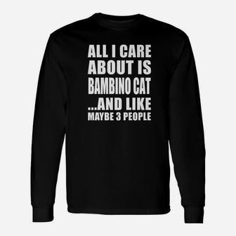Bambino Cat Long Sleeve T-Shirt - Thegiftio UK