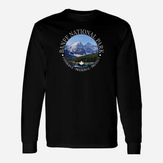 Banff National Park Conservation Sweatshirt Unisex Long Sleeve | Crazezy UK