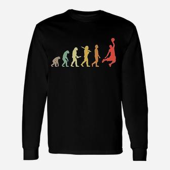 Basketball Evolution Long Sleeve T-Shirt - Thegiftio UK