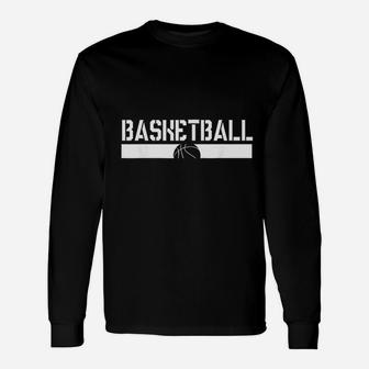 Basketball Player Basketball Long Sleeve T-Shirt - Thegiftio UK
