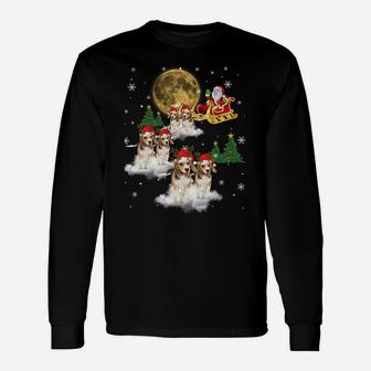 Beagle Christmas Funny Beagle Lover Gifts Xmas Pajamas Idea Sweatshirt Unisex Long Sleeve | Crazezy AU
