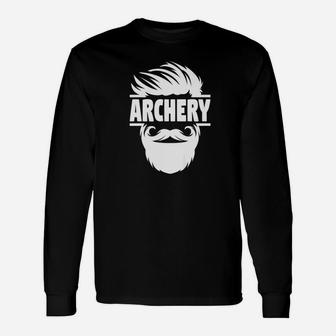 Bearded Archery Archer Long Sleeve T-Shirt - Thegiftio UK