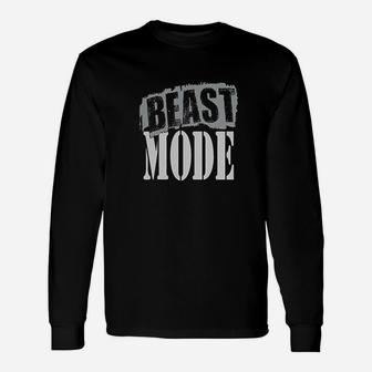 Beast Mode Training Unisex Long Sleeve | Crazezy
