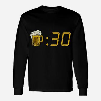 Beer Thirty T-Shirt Funny Drinking Or Getting Drunk Shirt Unisex Long Sleeve | Crazezy UK