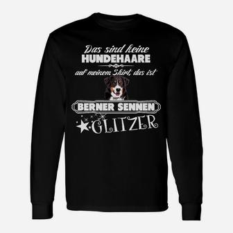 Berner Sennenhund Glitzer-Langarmshirts, Spruch für Hundefans - Seseable