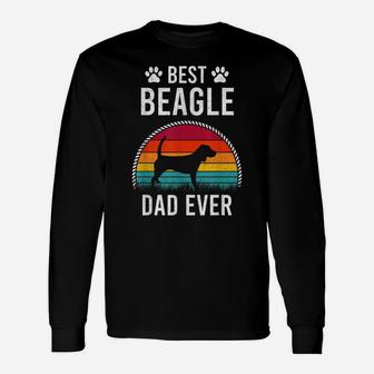 Best Beagle Dad Ever Dog Lover Unisex Long Sleeve | Crazezy