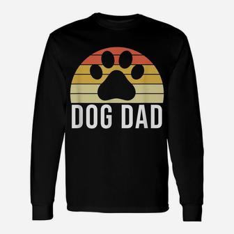 Best Dog Dad - Cool & Funny Paw Dog Saying Dog Owner Quote Unisex Long Sleeve | Crazezy UK