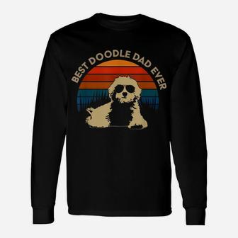 Best Doodle Dad Ever - Funny Dog Goldendoodle Labradoodle Unisex Long Sleeve | Crazezy AU