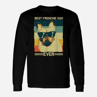 Best Frenchie Dad Design Men Father French Bulldog Lovers Unisex Long Sleeve | Crazezy UK