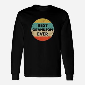 Best Grandson Ever Unisex Long Sleeve | Crazezy CA