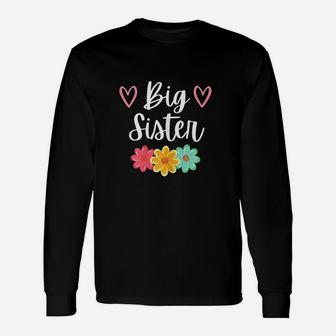 Big Sister A Floral Unisex Long Sleeve | Crazezy